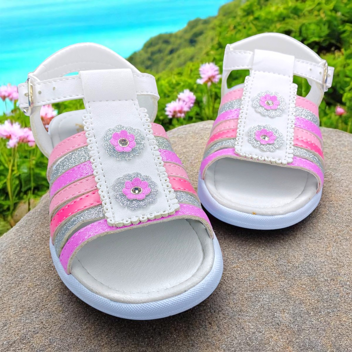 Huaraches De Niña Ligeros Para Correr, Brincar Y Jugar