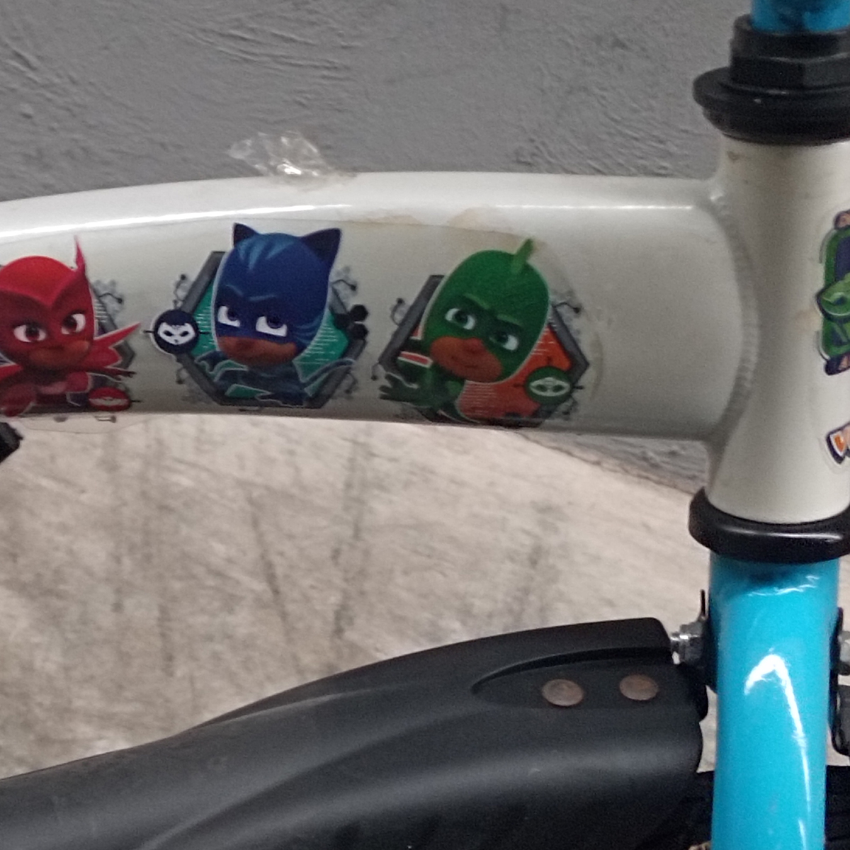 Bicicleta Veloci Reacondicionado Pjmasks R12 Blanco