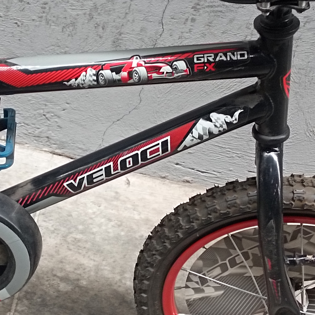 Bicicleta Veloci Reacondicionado Grand Fx R16 Negro