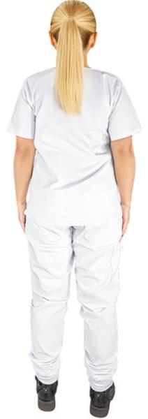 Pijama Quirurjica Uniforme Medico Mujer Jumper Clinico Nanofort