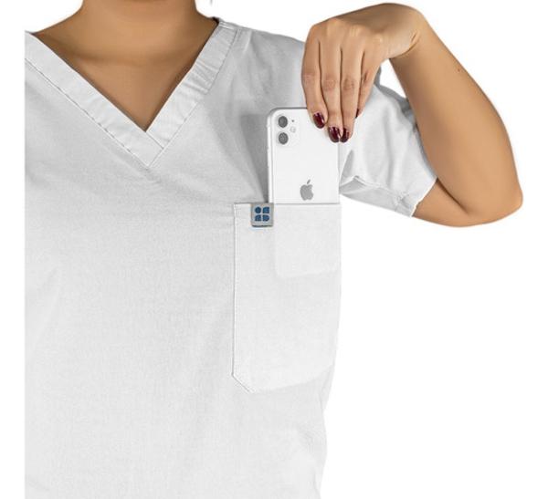 Pijama Quirurjica Uniforme Medico Mujer Jumper Clinico Nanofort
