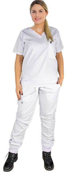 Pijama Quirurjica Uniforme Medico Mujer Jumper Clinico Nanofort