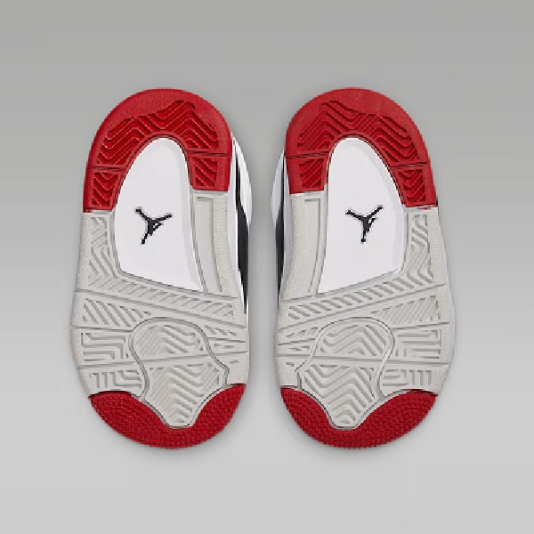 Tenis Jordan 4 RM Blanco Niño Tallas #10 al #16