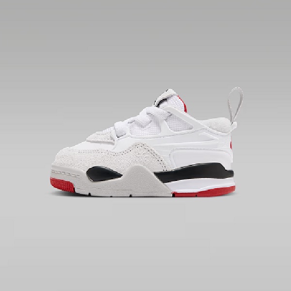 Tenis Jordan 4 RM Blanco Niño Tallas #10 al #16