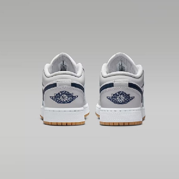 Tenis Air Jordan 1 Low Blanco/gris Mujer Tallas #22.5 al #25
