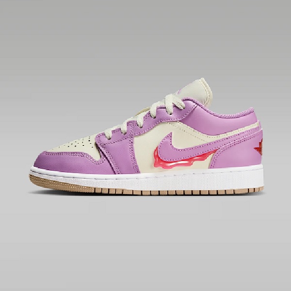 Tenis Air Jordan 1 Low SE Blanco/rosa Mujer Tallas #22 al #25