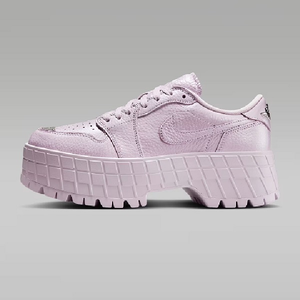 Tenis Air Jordan 1 Brooklyn Low Rosa Mujer Tallas #22 al #27