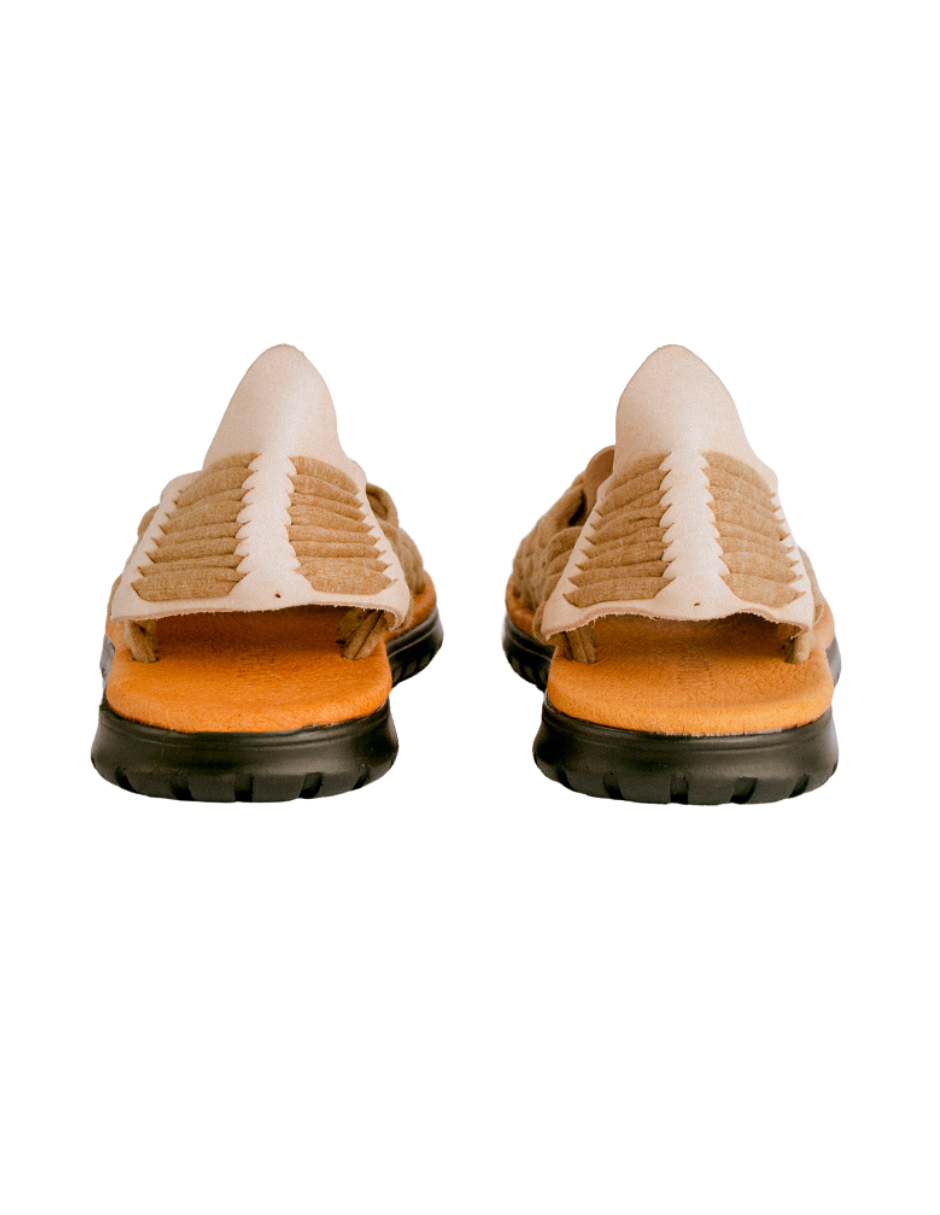 KWARA | HUARACHE PETATILLO HOMBRE BEIGE