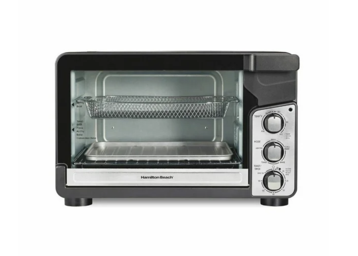 Horno Tostador Hamilton Beach XL Con Freidor de Aire