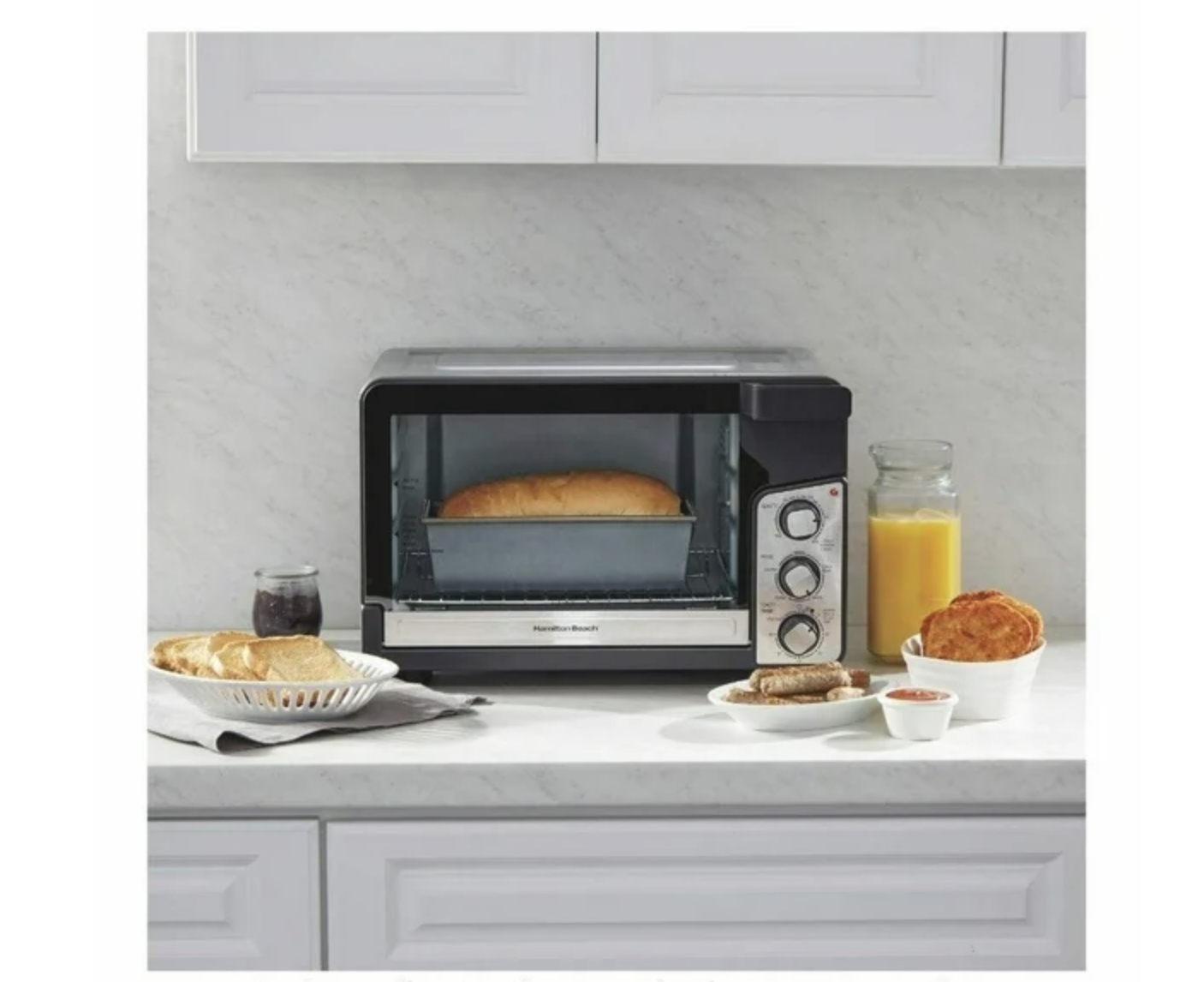 Horno Tostador Hamilton Beach XL Con Freidor de Aire