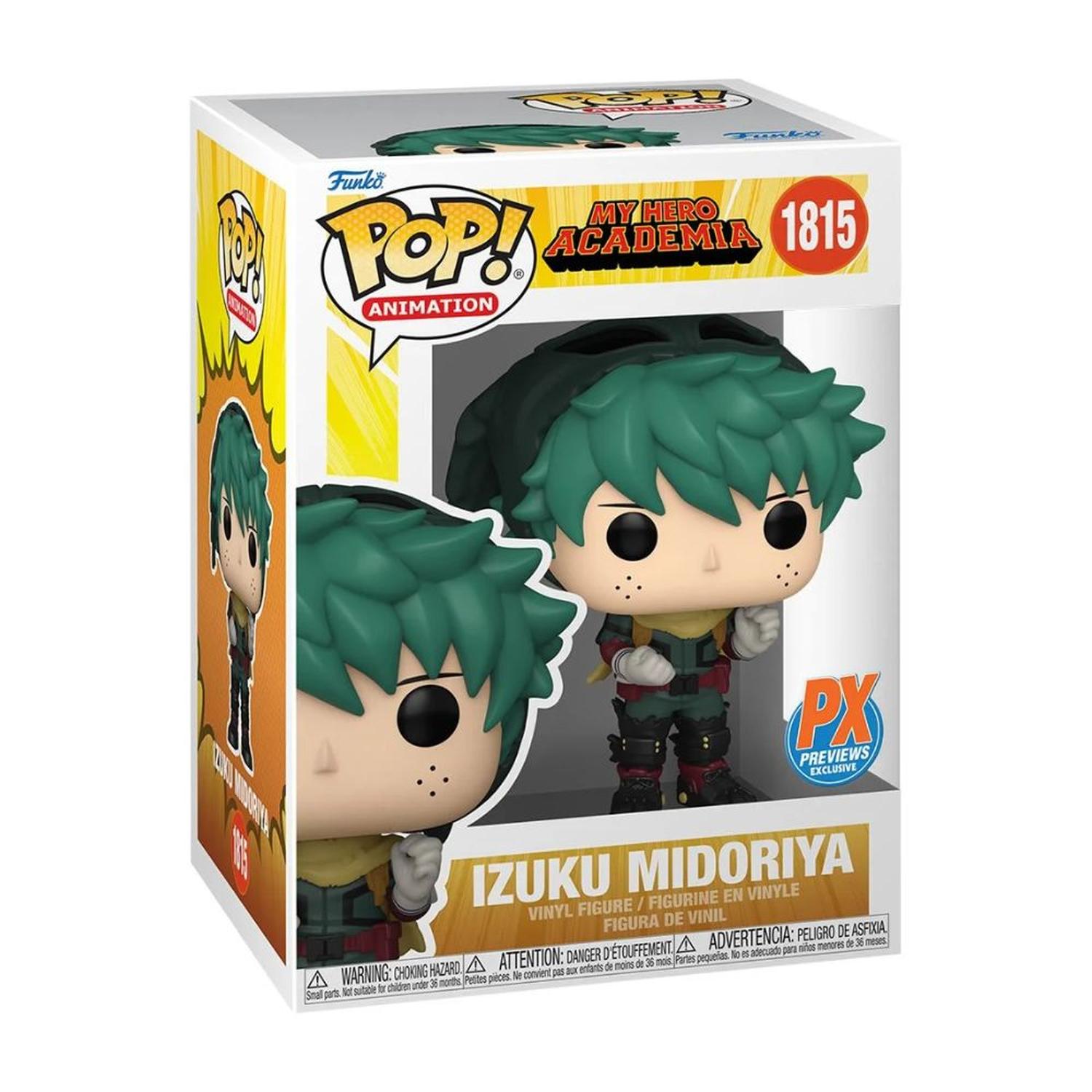 Izuku Midoriya Hooded 1815 Exclusivo PX Funko Pop My Hero Academia 