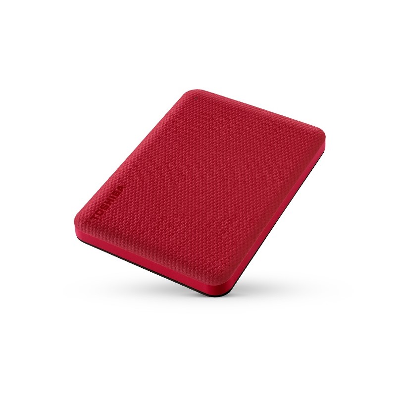 Disco Duro Externo Toshiba 4TB USB 3.2 Canvio Advance V10 Rojo (HDTCA40XR3CA) 