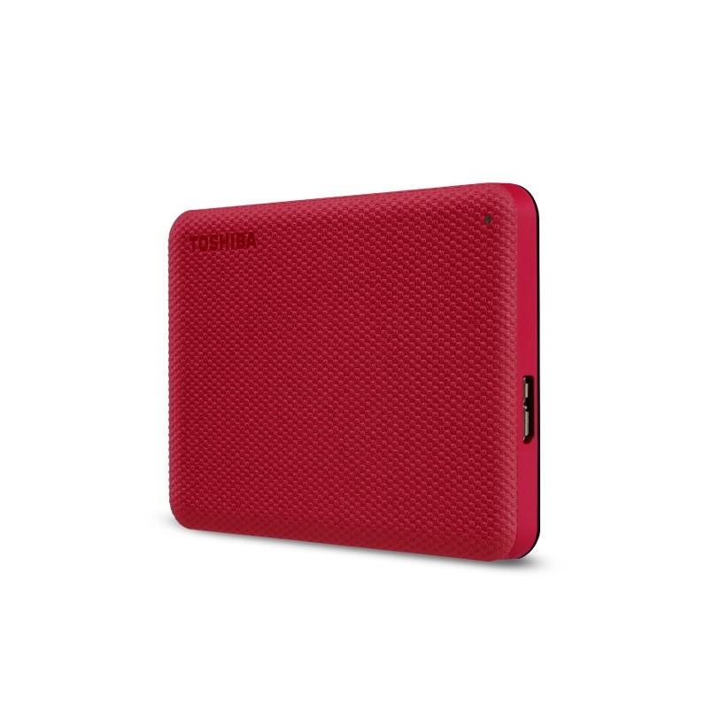Disco Duro Externo Toshiba 4TB USB 3.2 Canvio Advance V10 Rojo (HDTCA40XR3CA) 