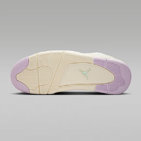 Tenis Air Jordan 4 RM Blanco/beige Mujer Tallas #22 al #28