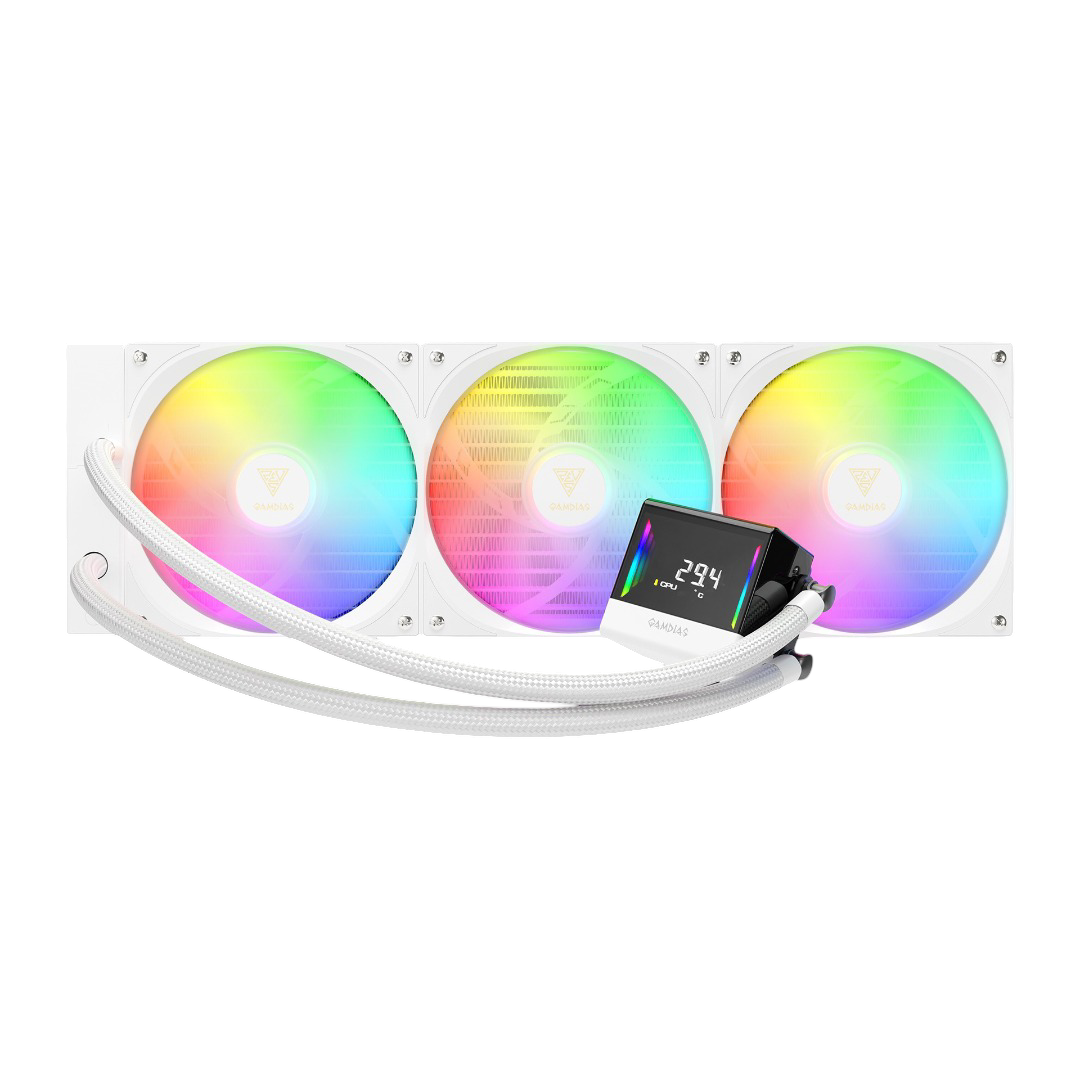 ENFRIAMIENTO GAMDIAS CHIONE E4 420 BLANCO ARGB LGA1700/AM5 DIGITAL CHIONE E4-420 WH