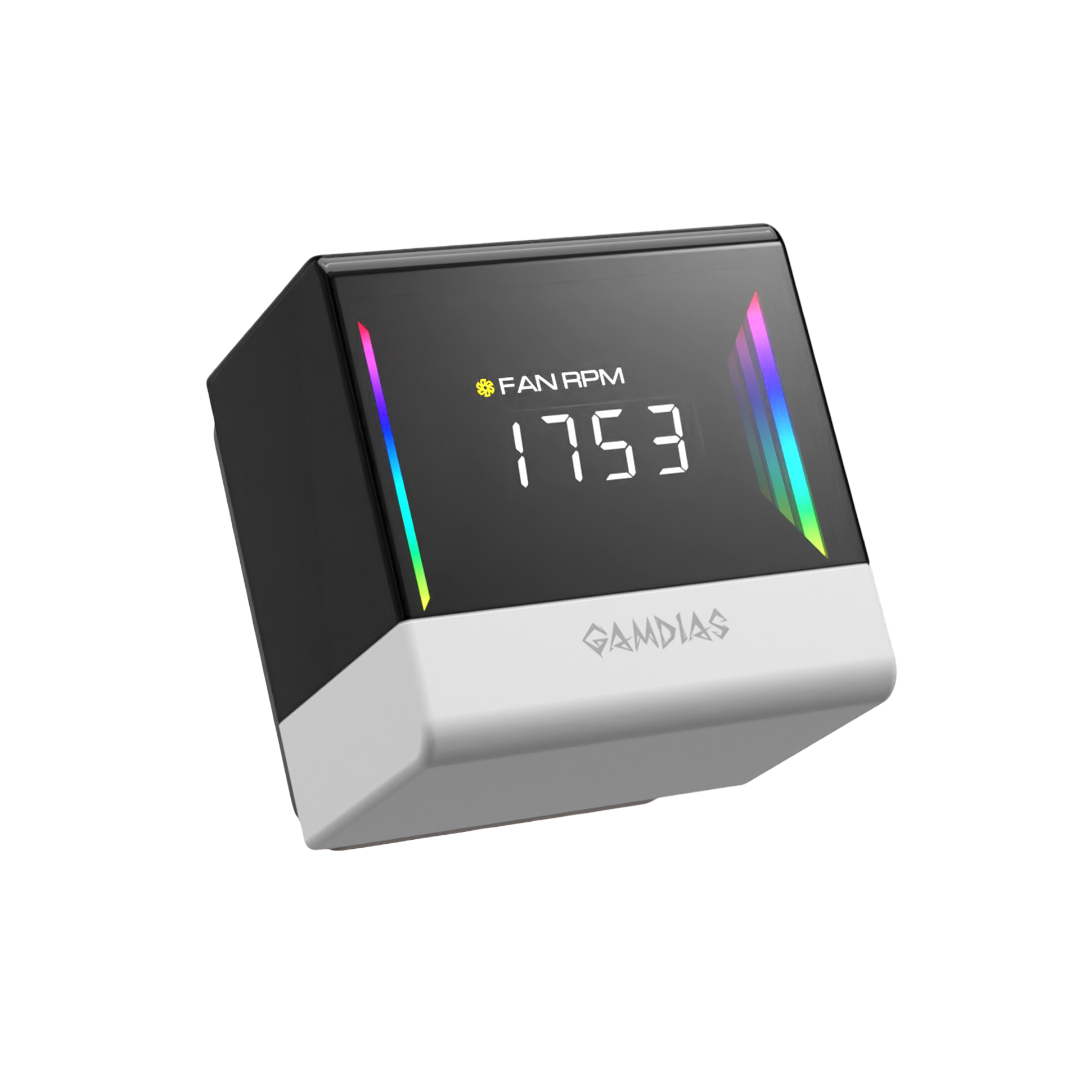 ENFRIAMIENTO GAMDIAS CHIONE E4 420 BLANCO ARGB LGA1700/AM5 DIGITAL CHIONE E4-420 WH