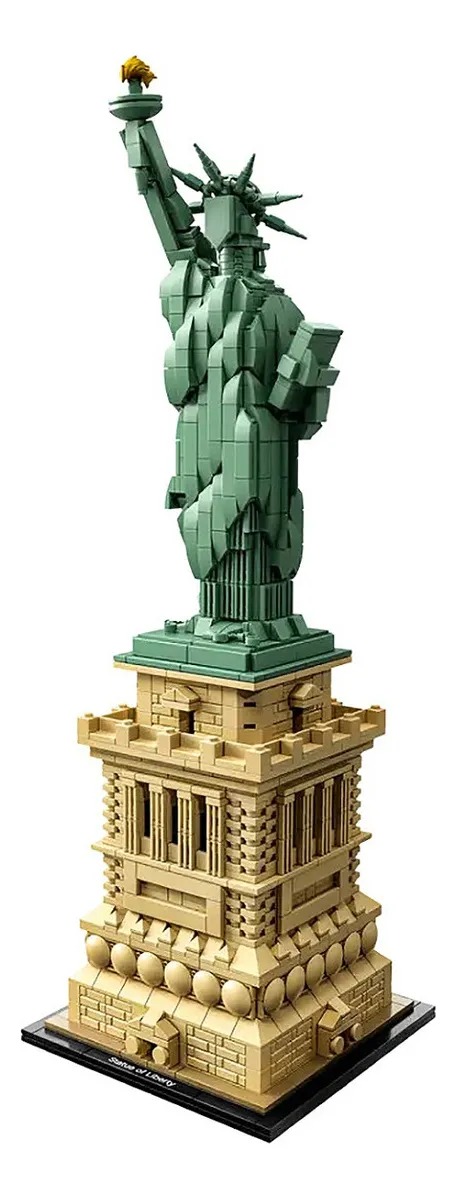 Kit Lego Architecture Estatua De La Libertad 21042 +16 Años