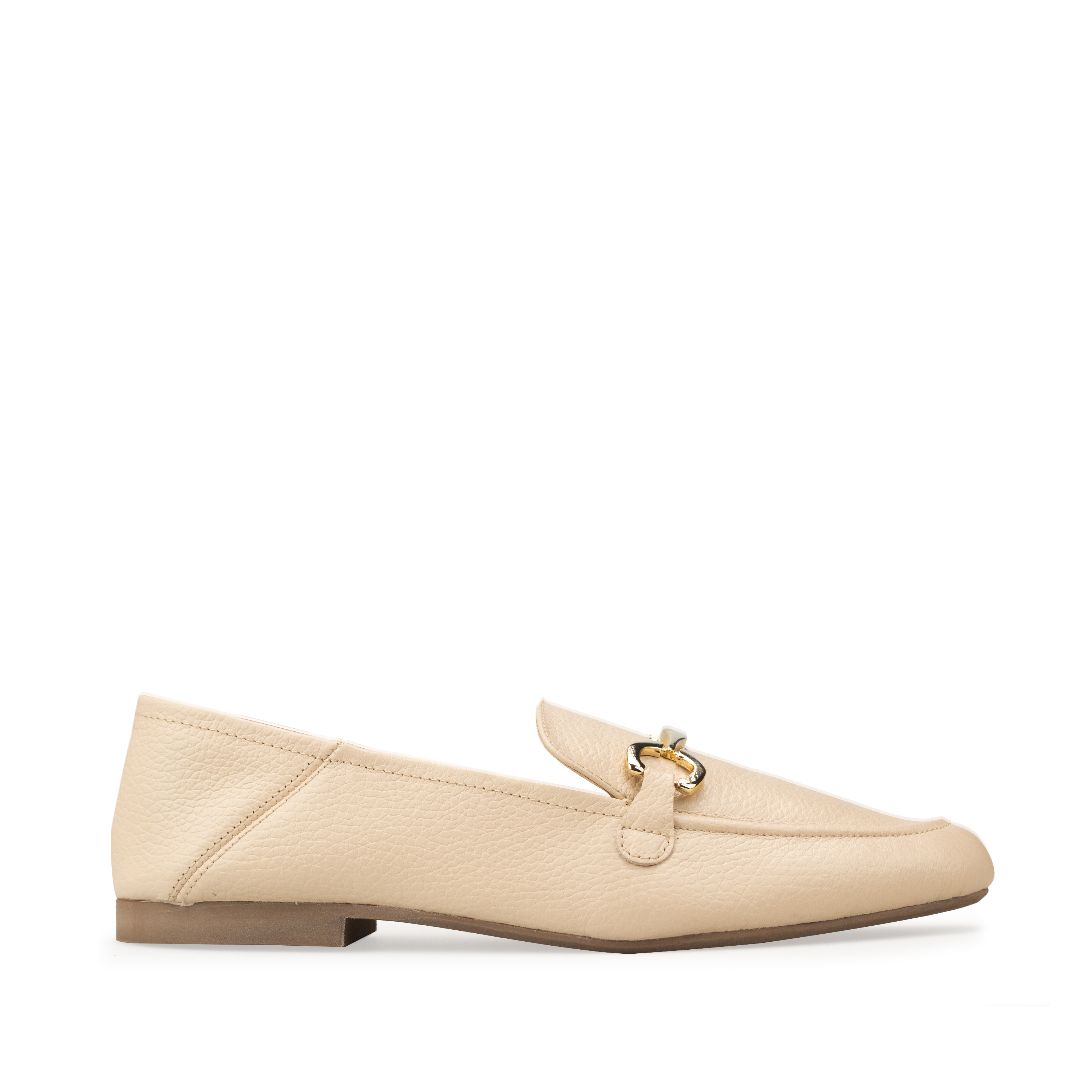 Zapato Tipo Mocasín De Piel Elegante Para Mujer Davenia Mod. Libia