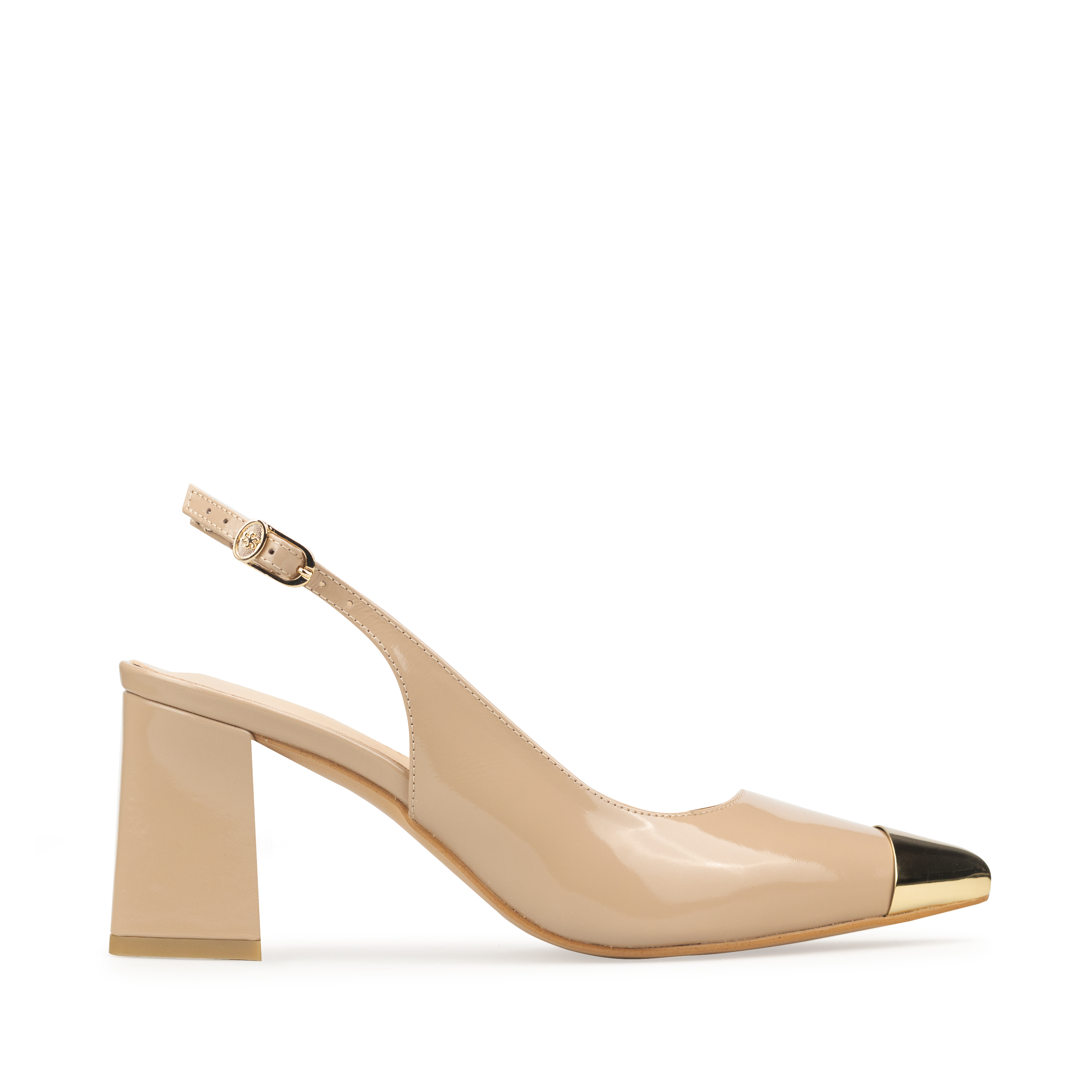 Zapatillas De Tacón Elegantes Para Mujer De Piel Davenia Mod. Adela