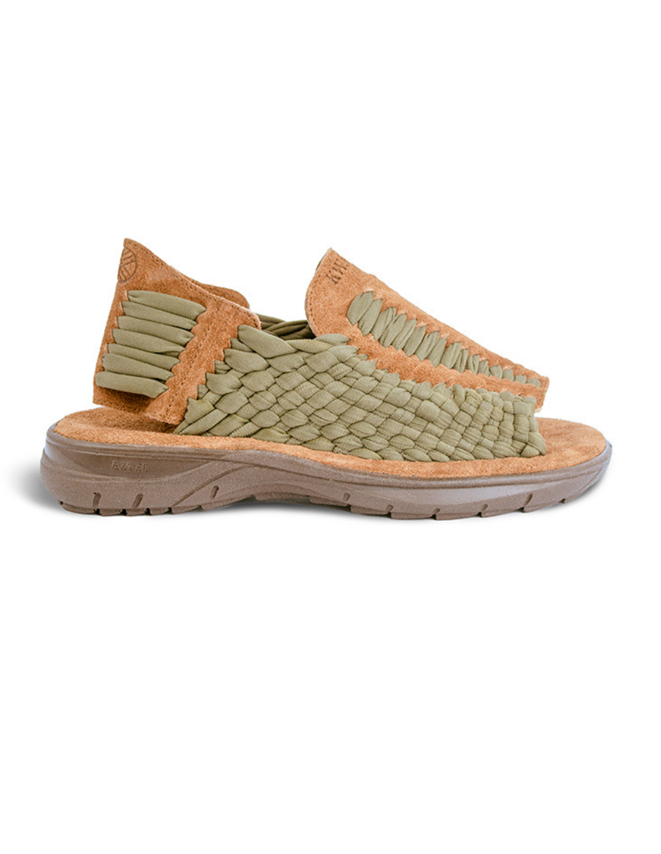 KWARA | HUARACHE GUERRERO VERDE HOMBRE