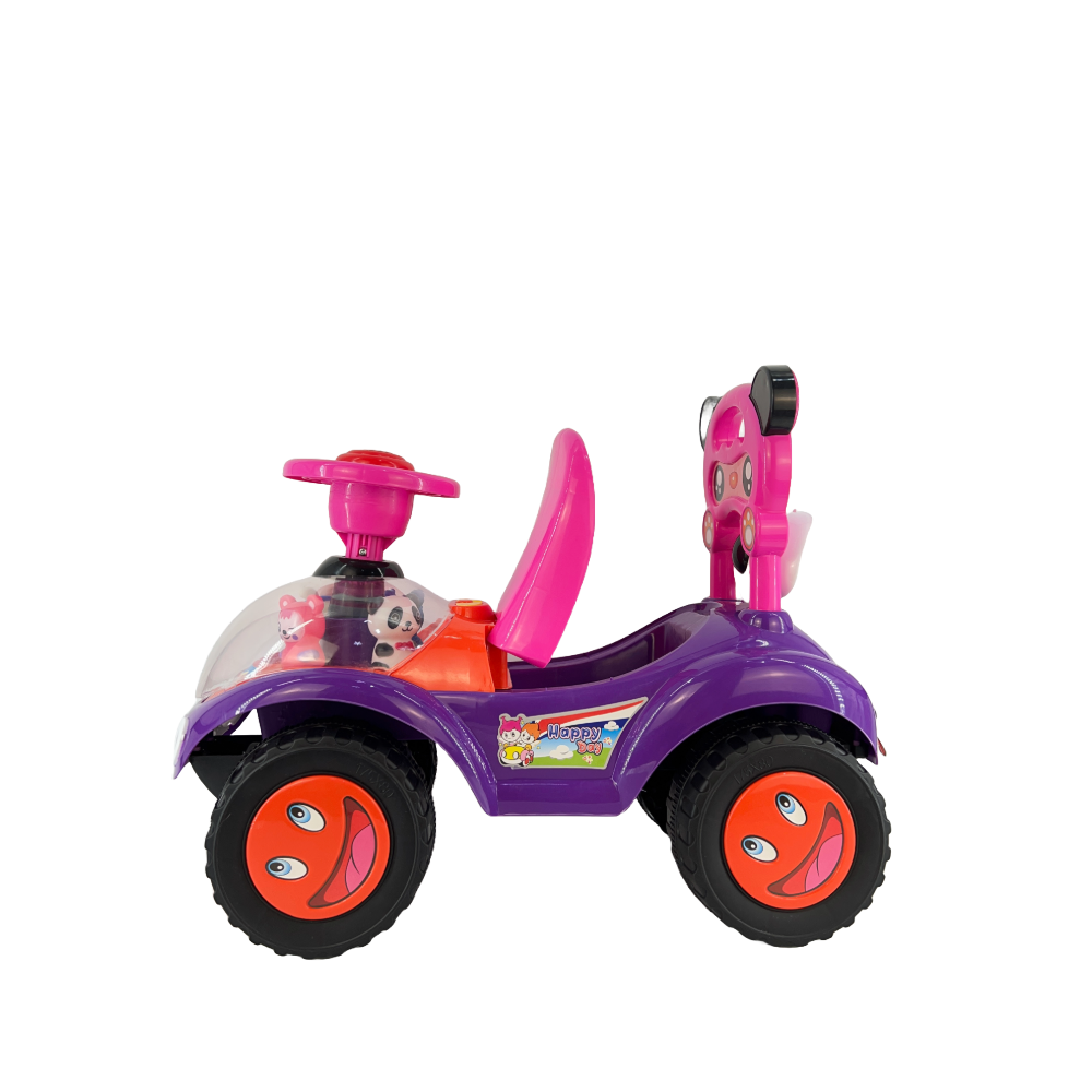 Montable Panda BM TOYS con Luz y Sonido 7602 Rosa