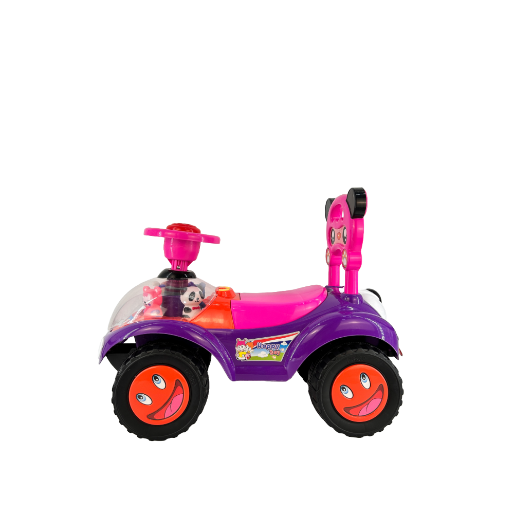 Montable Panda BM TOYS con Luz y Sonido 7602 Rosa