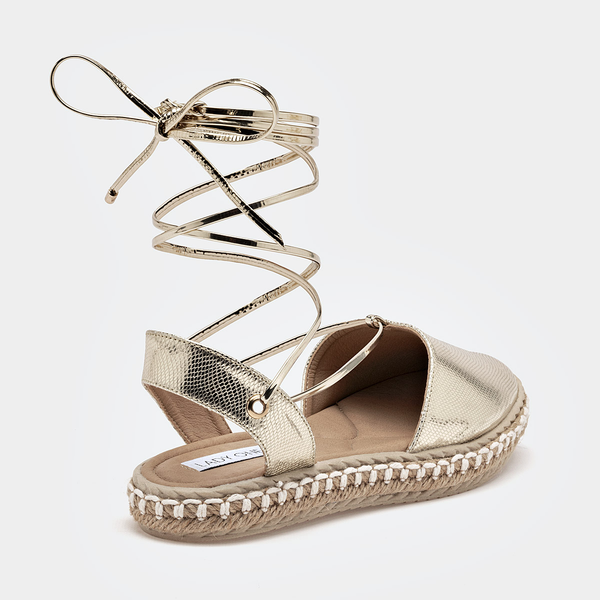 SANDALIA MUJER LADY ONE AL6805 ORO LUXOR 