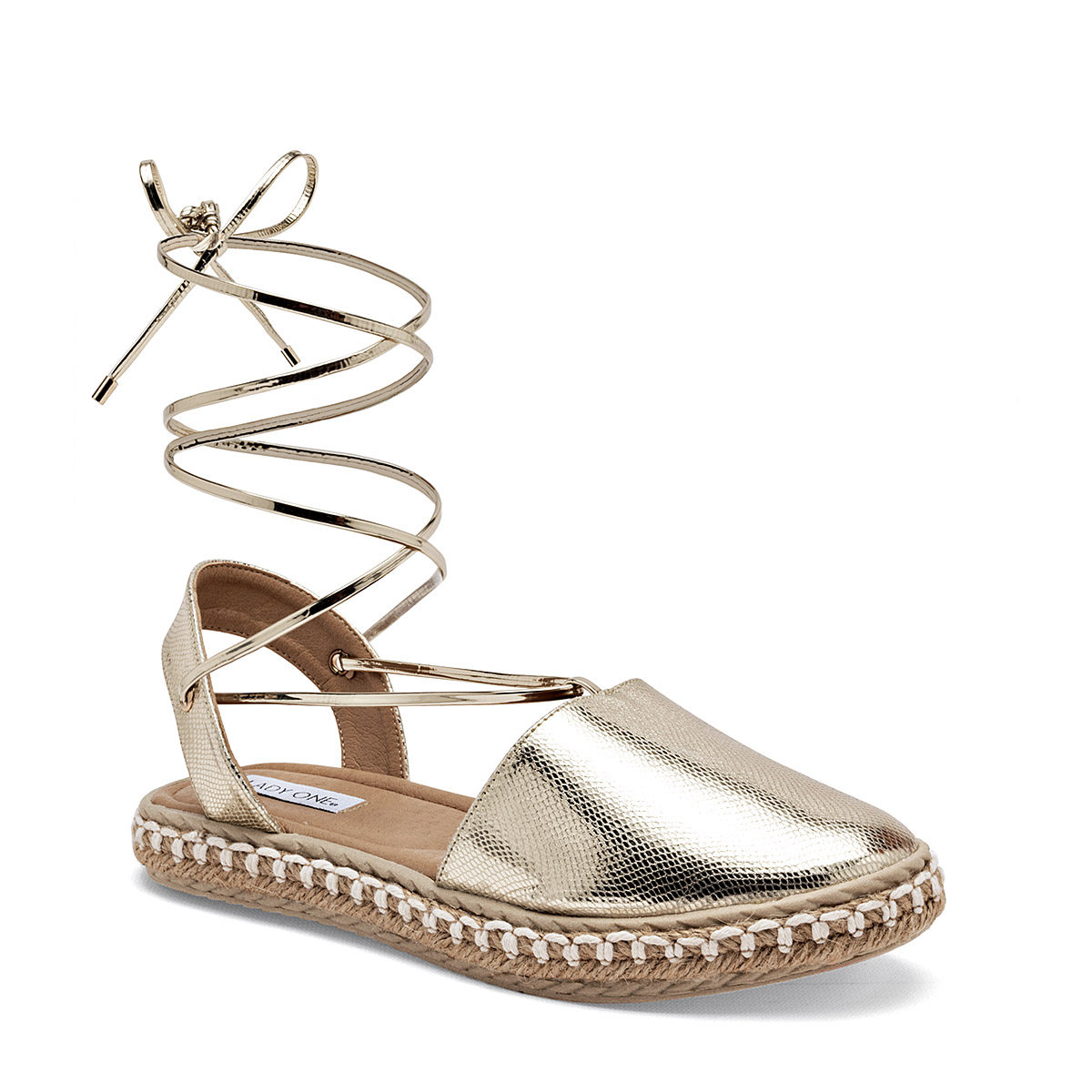 SANDALIA MUJER LADY ONE AL6805 ORO LUXOR 