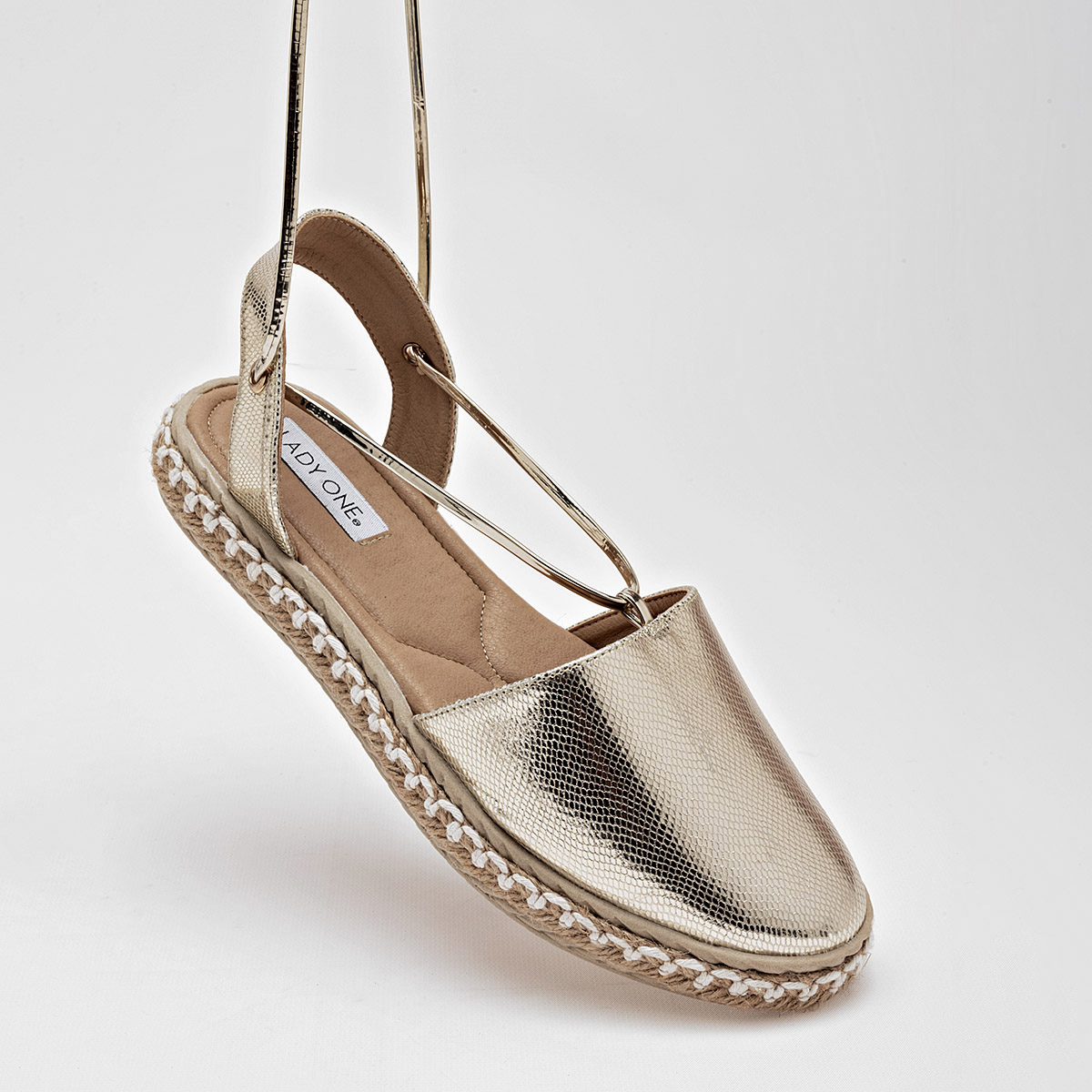 SANDALIA MUJER LADY ONE AL6805 ORO LUXOR 