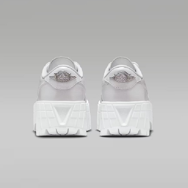 Tenis Air Jordan 1 Brooklyn Low Blanco/plata Mujer Tallas #22 al #27.5
