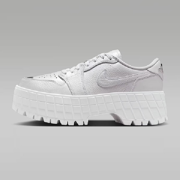 Tenis Air Jordan 1 Brooklyn Low Blanco/plata Mujer Tallas #22 al #27.5