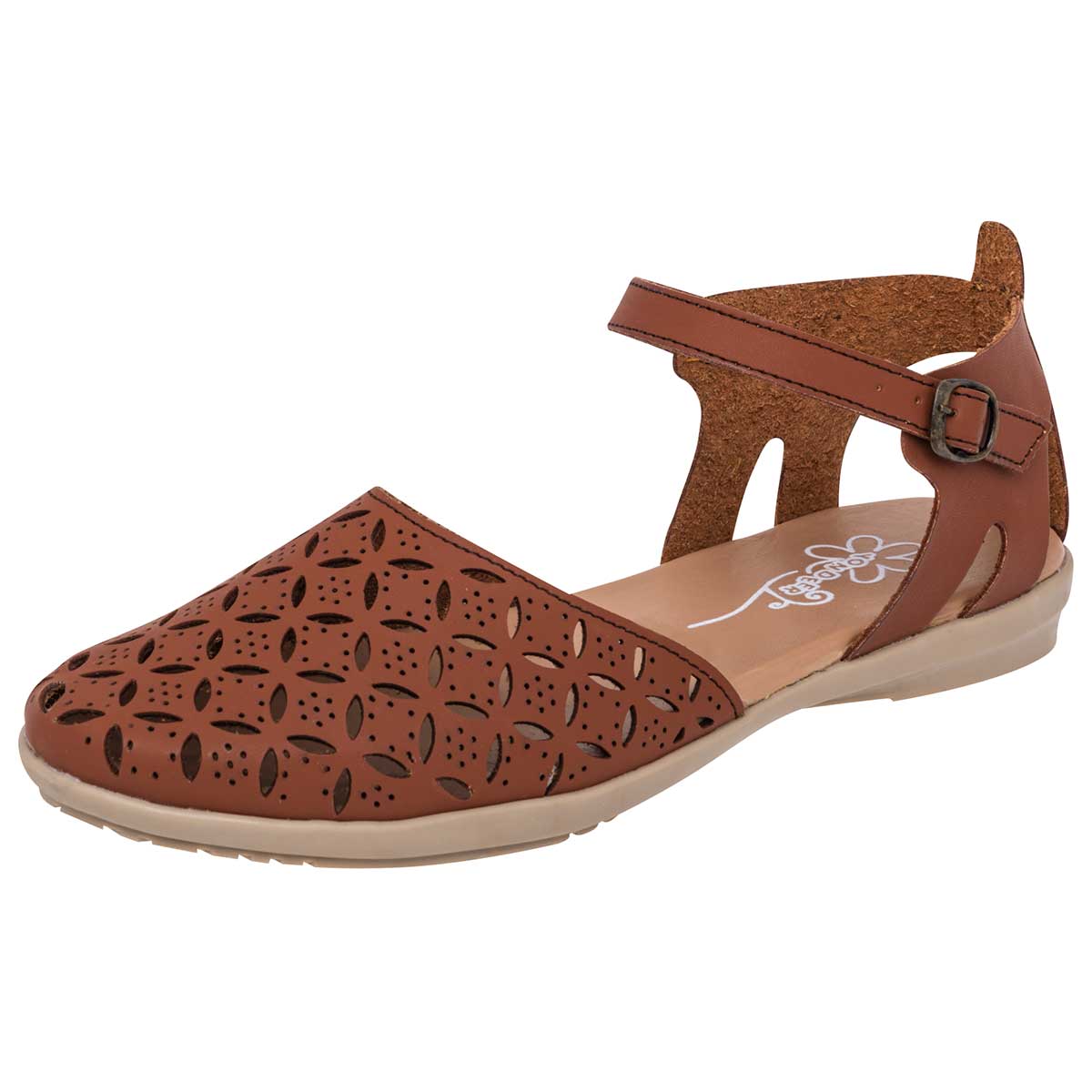 SANDALIA MUJER YONDEER 41034 CAMEL 