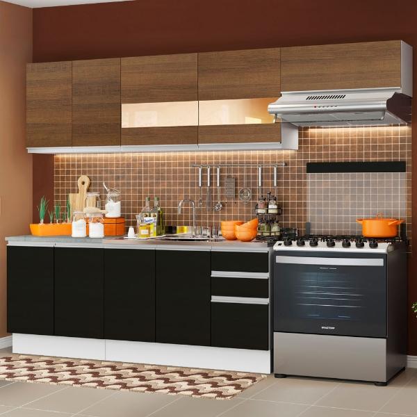 Cocina Integral Completa Modular Madesa Marcela 280cm BNM 03