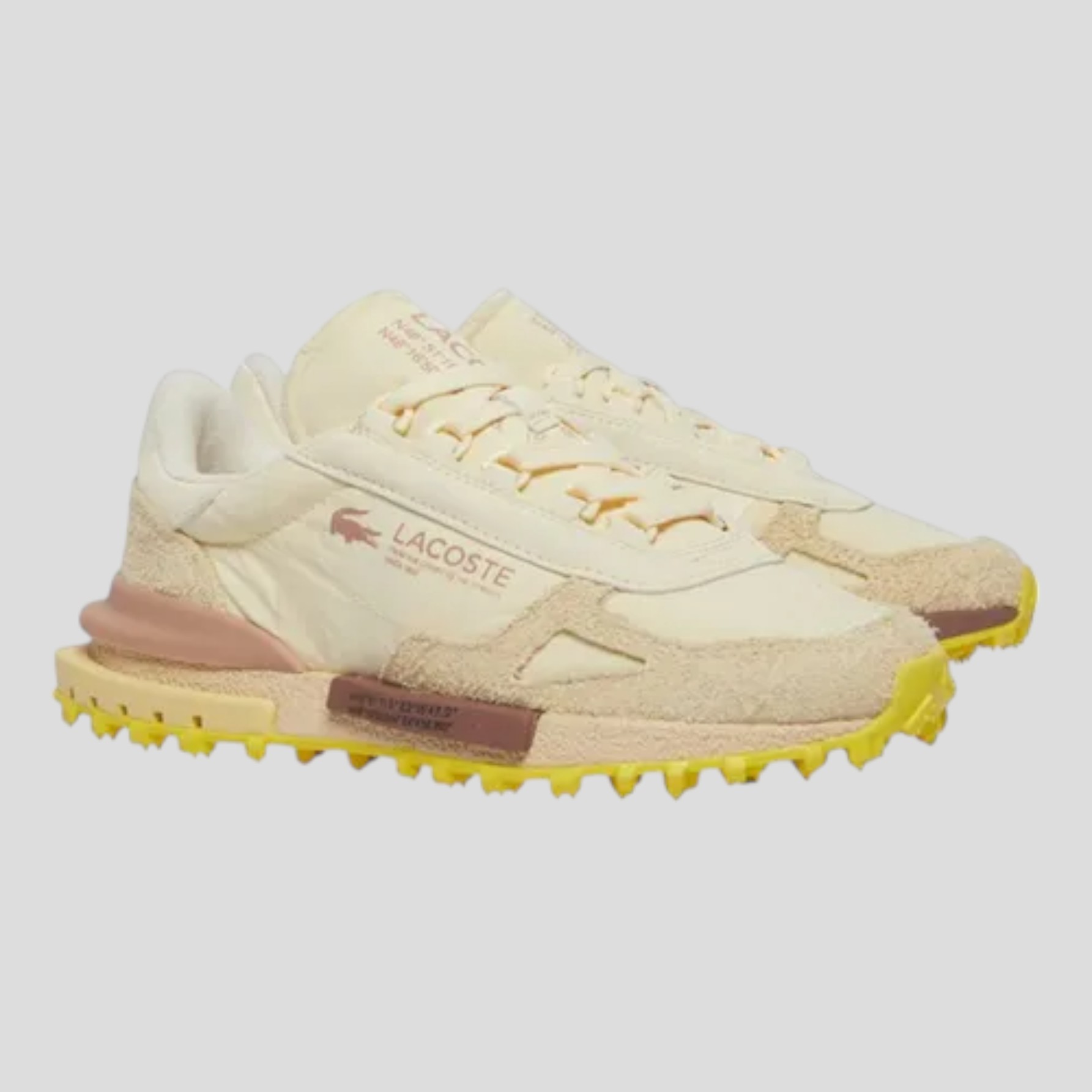 Tenis Lacoste Hombre Elite Active Urban 749sma0002amg Amarillo 30 Mx