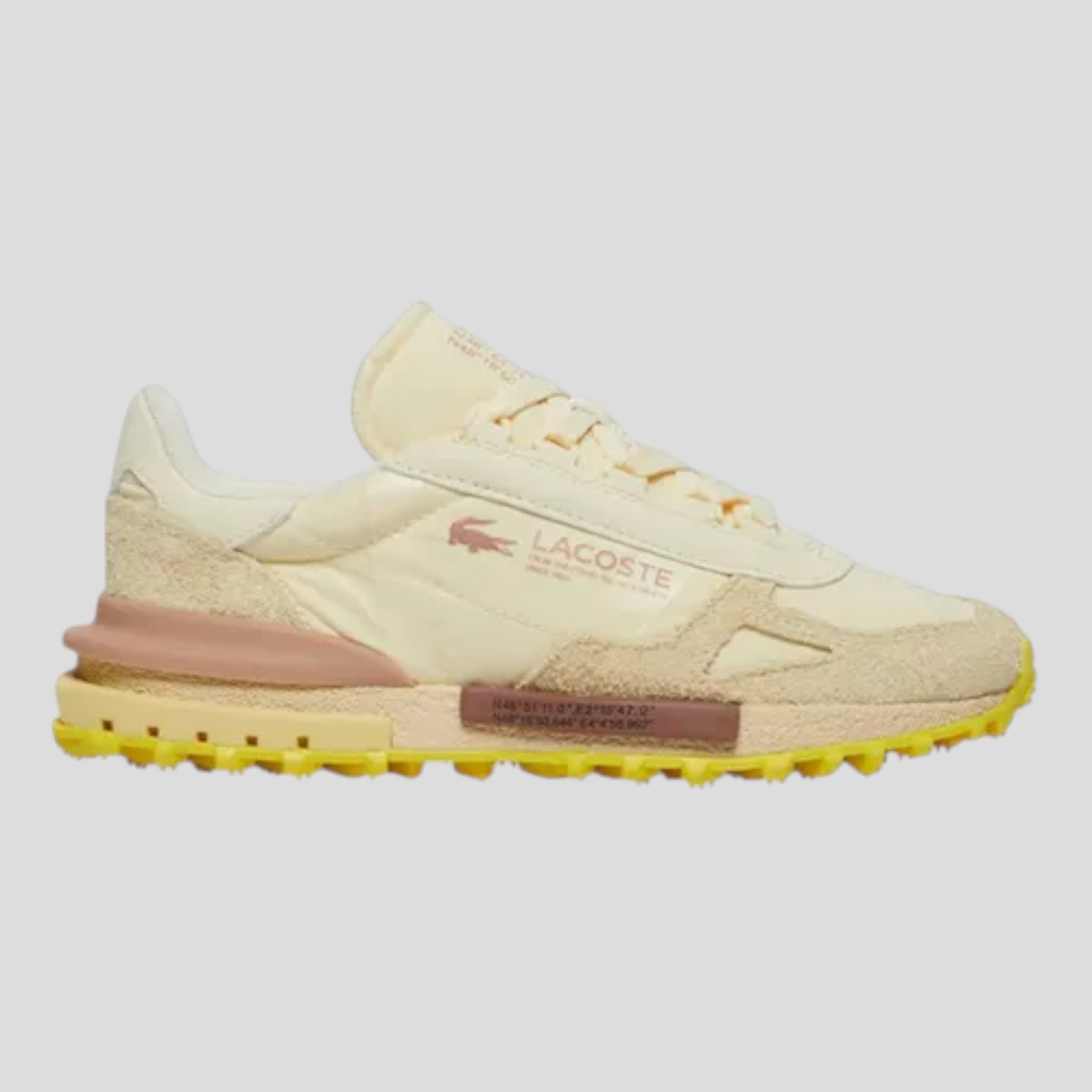 Tenis Lacoste Hombre Elite Active Urban 749sma0002amg Amarillo 30 Mx