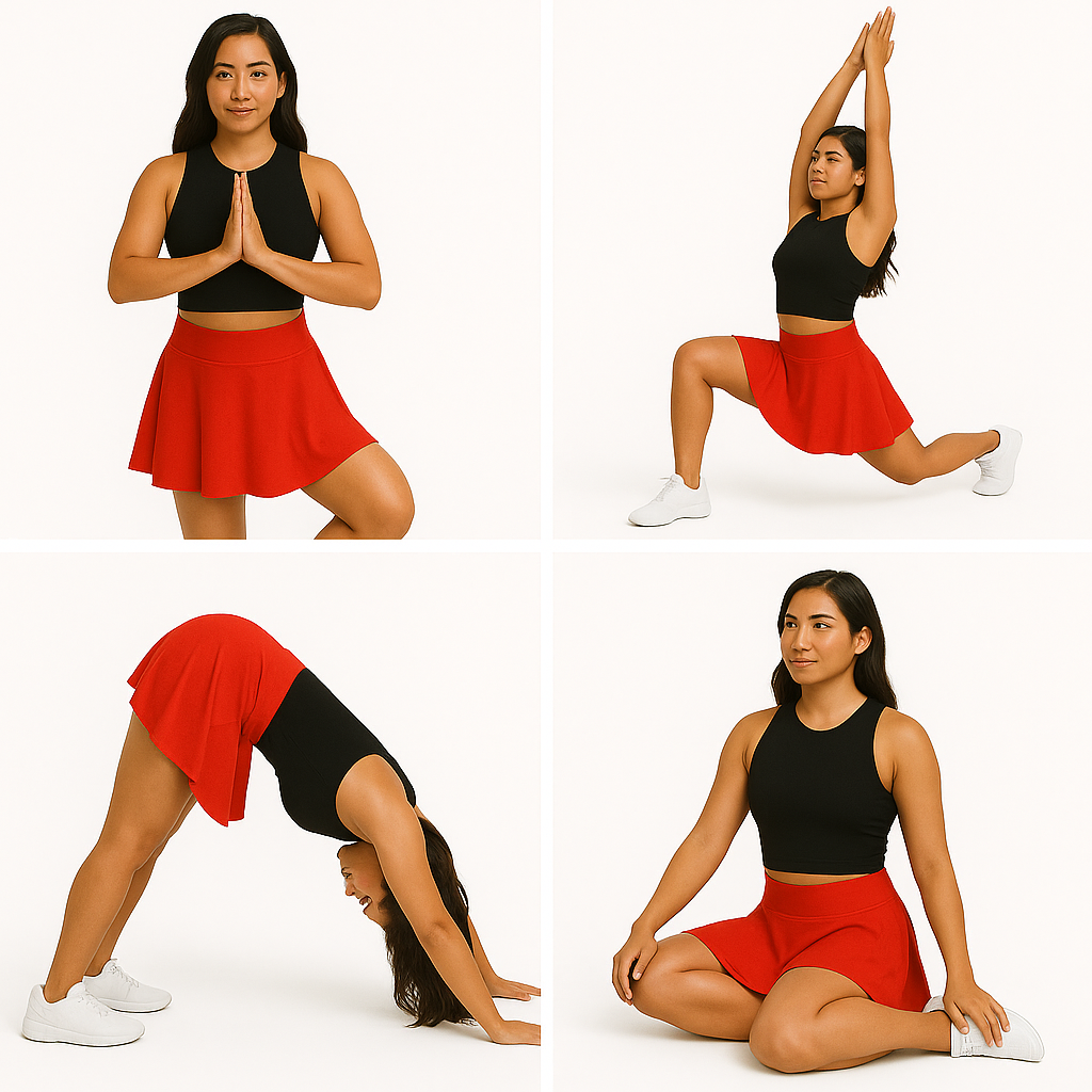 FALDA SHORT DEPORTIVA MUJER PARA TENIS, YOGA, FIT, GOLF, GYM, GIMNASIA, ATLETISMO, SENDERISMO, ACTIVIDADES AL AIRE LIBRE CON BOLSO INTEGRADO 2 EN 1 COLOR ROJA