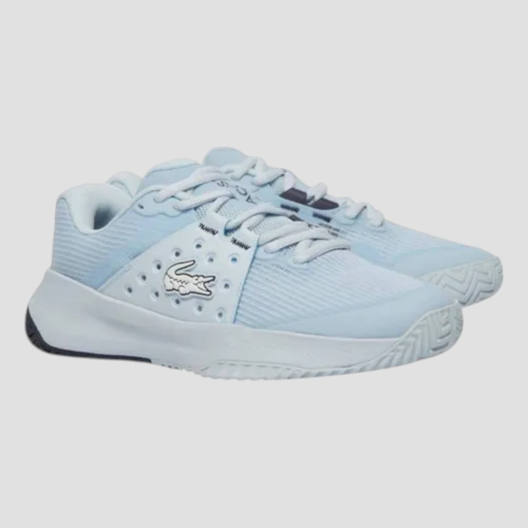 Tenis Lacoste Power Serve Para Tenis/padel 749sfa0100bn7 Azul Claro 26.5 Mx