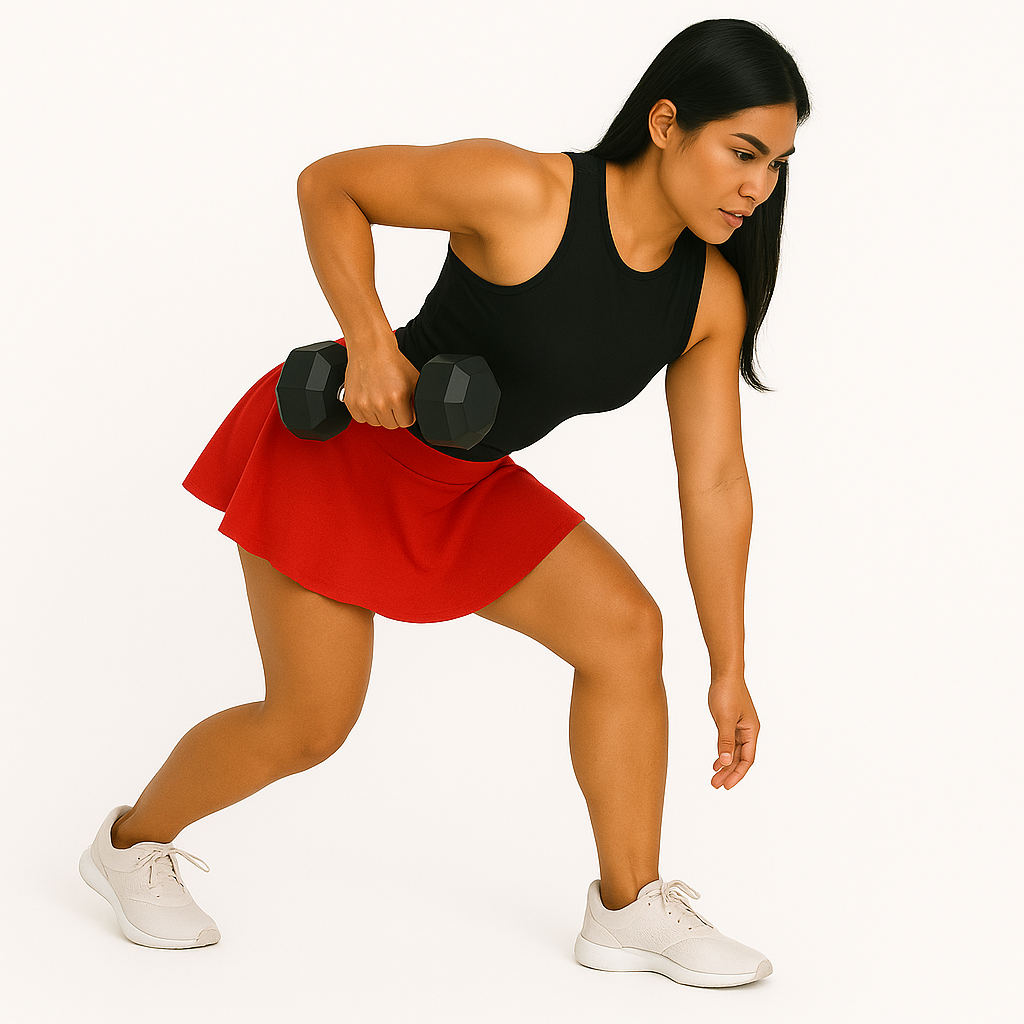  FALDA SHORT DEPORTIVA MUJER PARA TENIS, YOGA, FIT, GOLF, GYM, GIMNASIA, ATLETISMO, SENDERISMO, ACTIVIDADES AL AIRE LIBRE CON BOLSO INTEGRADO 2 EN 1 COLOR ROJA