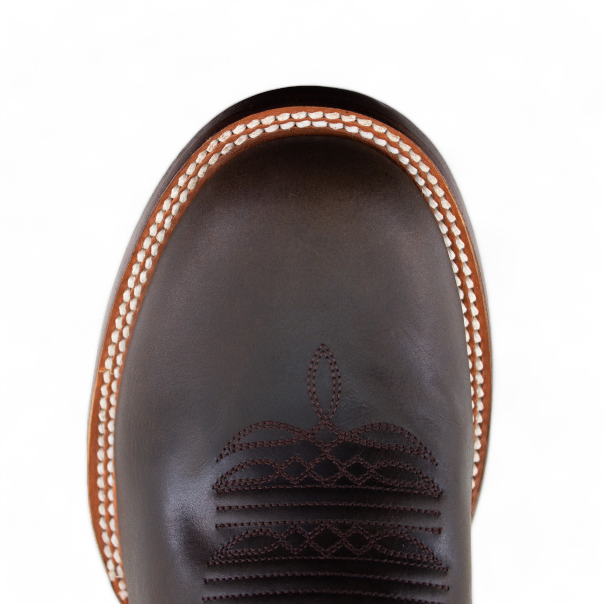 Botas Vaqueras Justin Hombre Crazy West Piel Jb5571 Café Crazy 28 Mx