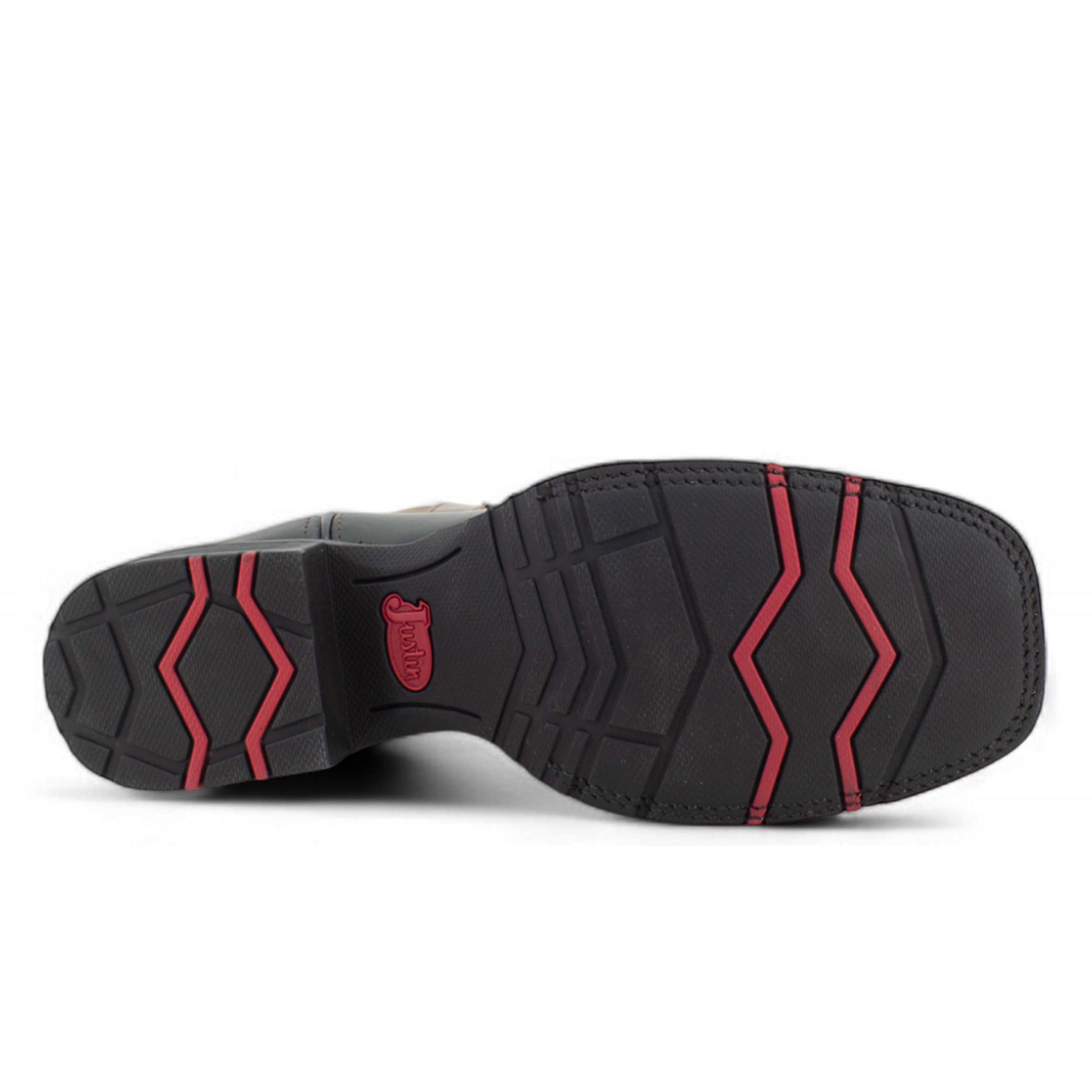 Botas Vaqueras Justin Hombre Marshal Graso Jb5524 Negro Graso 28 Mx