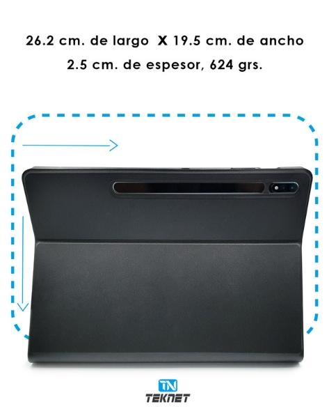 Teknet Funda Teclado Bluetooth Touchpad Para Samsung Galaxy Tab S10 FE 10.9"