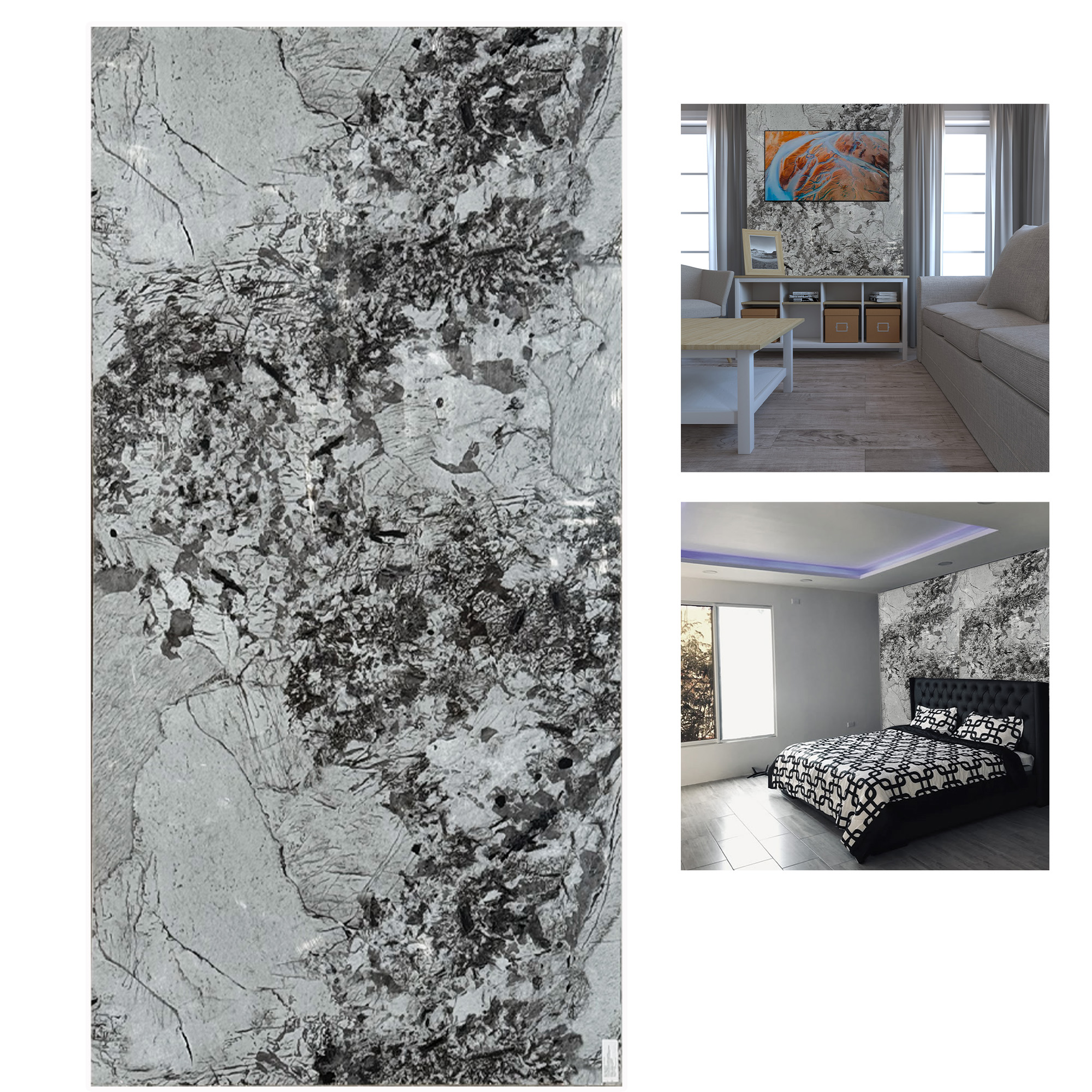 Panel Decorativo Tipo Marmol Pvc Marmolex Homely Elegance