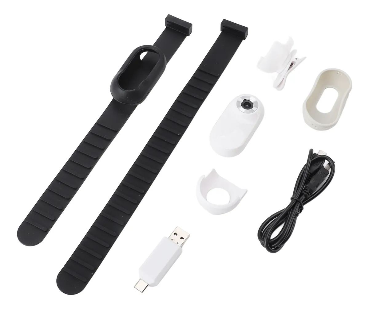 Cámara Collar Pulsera para Mascotas o Ciclistas Video Dv Mini 1080p