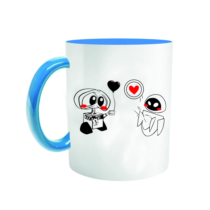 Taza Wall-e para café Wall-e & Eva #02