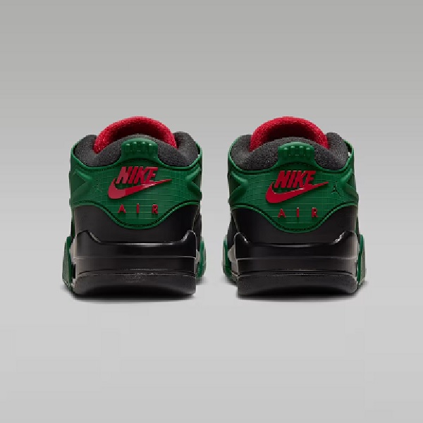 Tenis Air Jordan 4 RM Negro/verde Mujer Tallas #22.5 al #25
