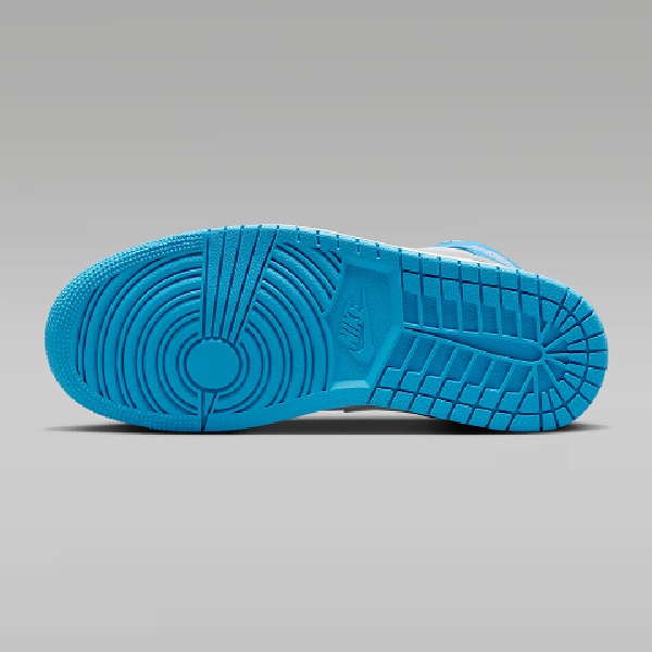 Tenis Air Jordan 1 Mid Azul/blanco Mujer Tallas #23.5 al #25.5