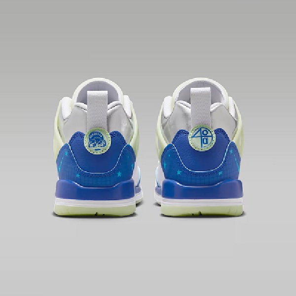 Tenis Jordan Spizike Low Sneaker School Blanco/azul/verde Mujer Tallas #22.5 al #25