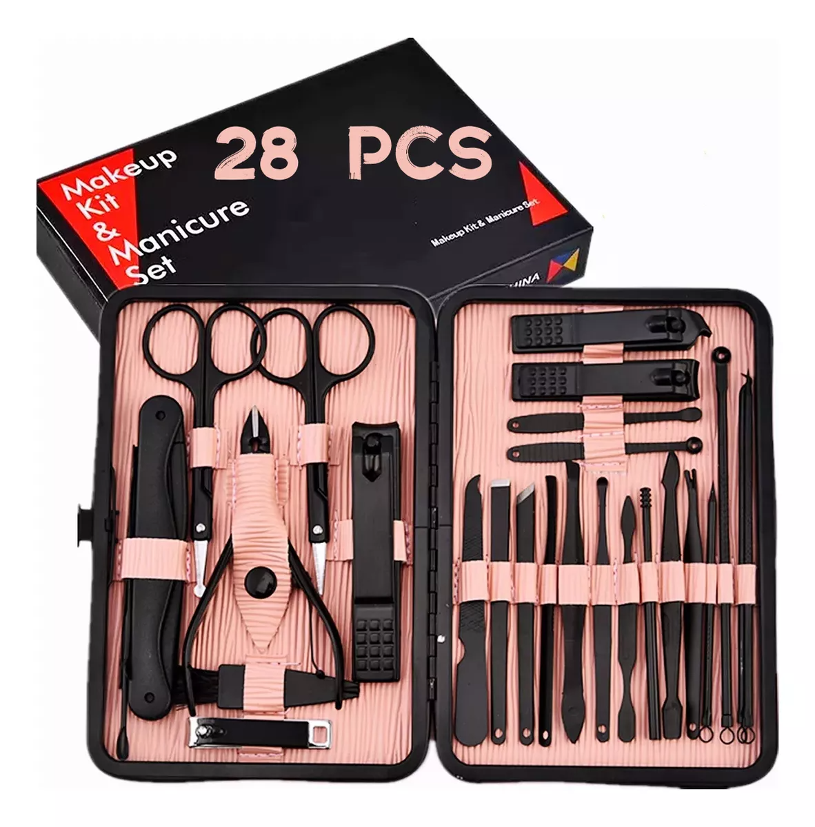 Kit Pedicure Profesional Corta Cuticulas Kit De Manicure