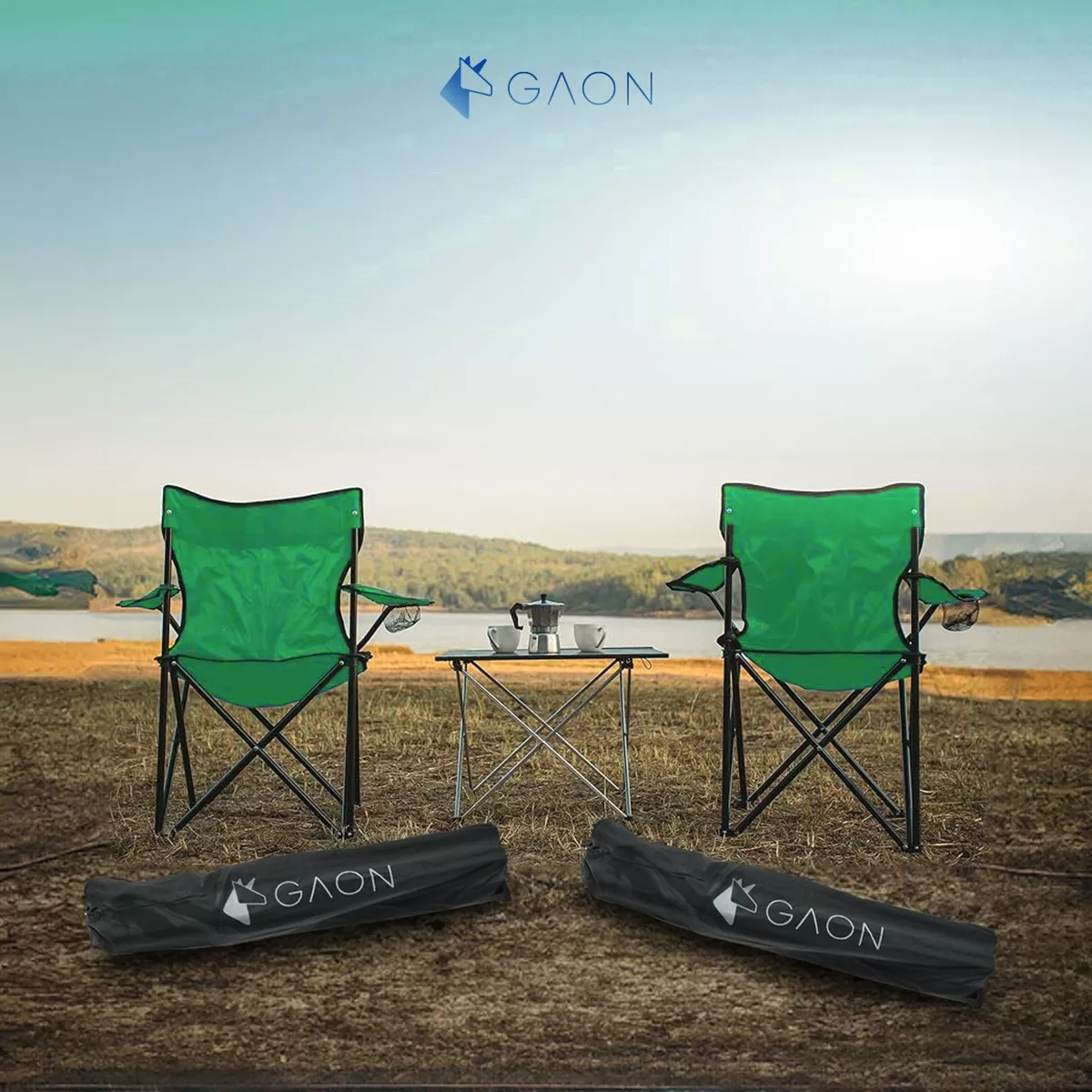 Silla Playera Plegable Portatil Para Exteriores Camping Gaon
