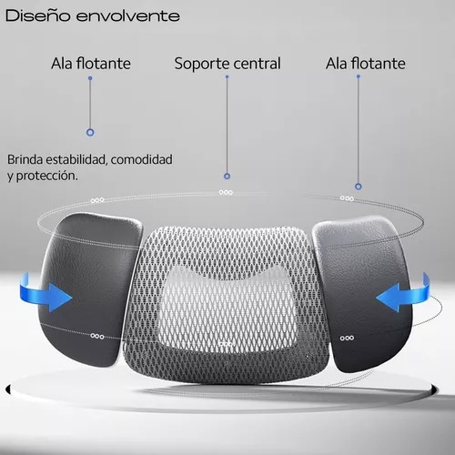 Silla Ergonómica De Oficina Soporte Lumbar 135° Ouo T70 Lite Color Alulitenegro Material Del Tapizado Malla